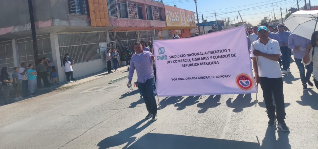 DESFILE DEL 1 DE MAYO EN CD. JUÁREZ: UNA DEMOSTRACIÓN DE UNIDAD Y PARTICIPACIÓN SINDICAL